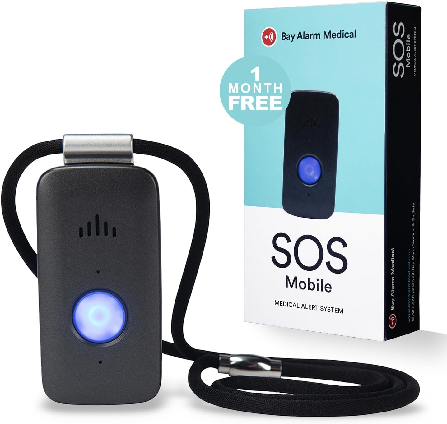Bay Alarm Medical SOS mobile GPS with 24/7 monitoring