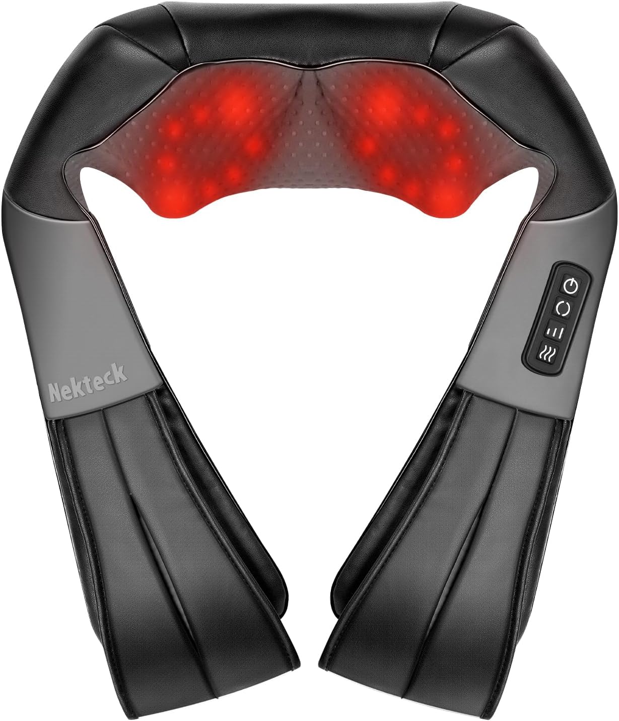 Nekteck Shiatsu Neck Massager with Heat