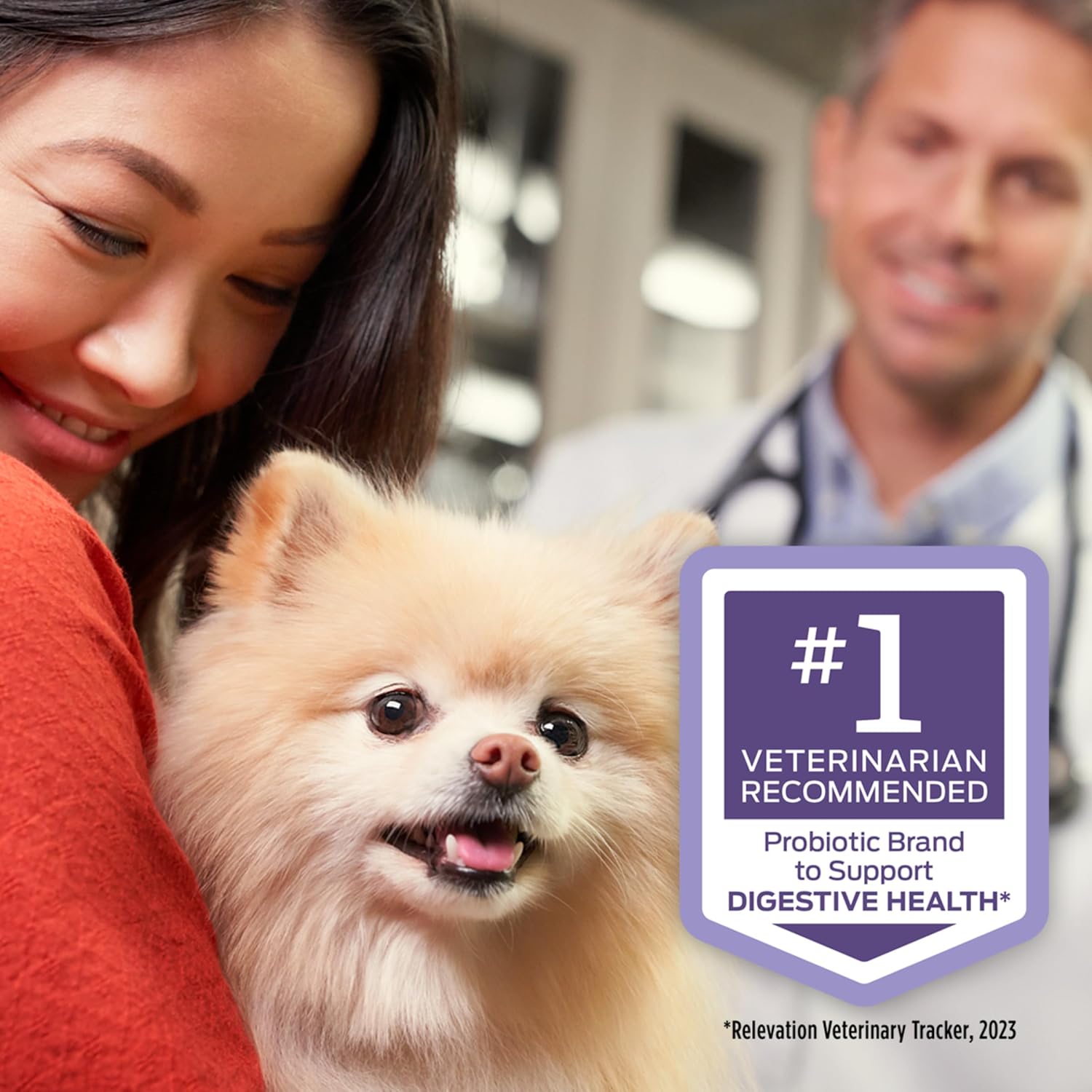 Purina Pro Plan FortiFlora probiotic powder for dog digestive health and gut support
